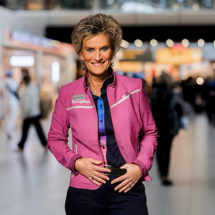 Eén van de personage van de realityserie Schiphol Airport van RTL 5