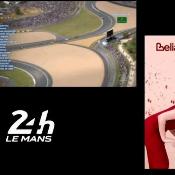 Een voorbeeld van de Split Screen bij RTL 7