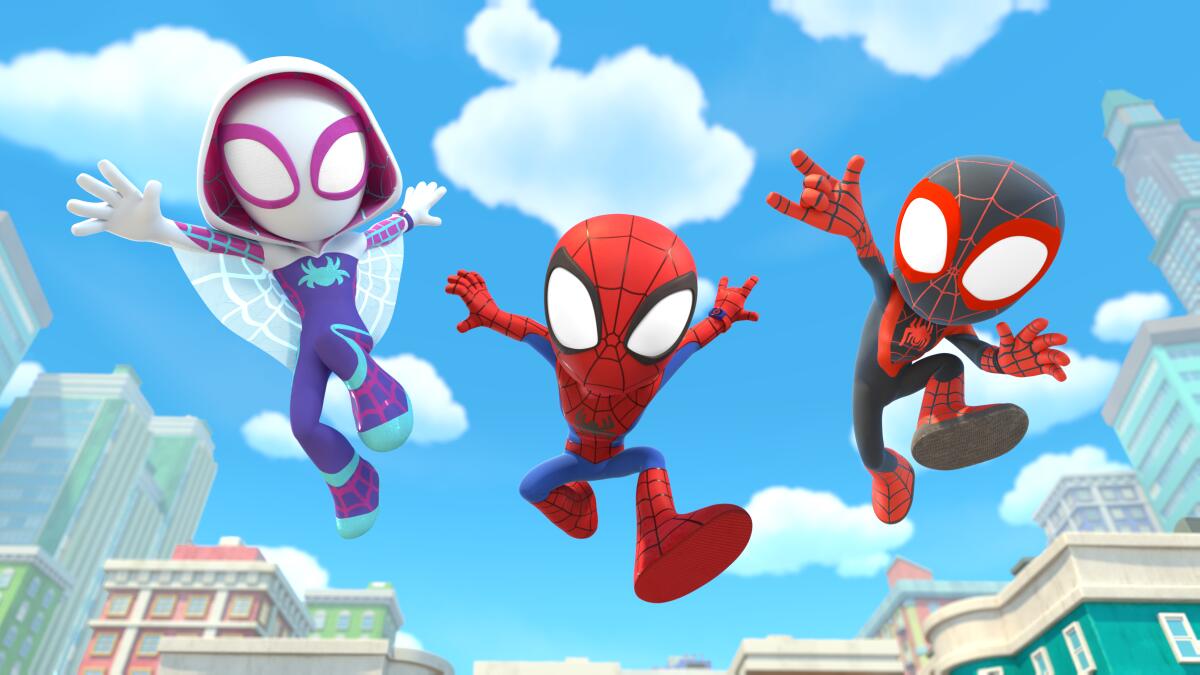 spidey and his amazing friends programmabeeld